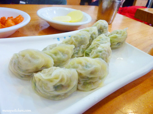 Mandu (Dumplings) @ Veteran Restaurant, Jeonju, South Korea